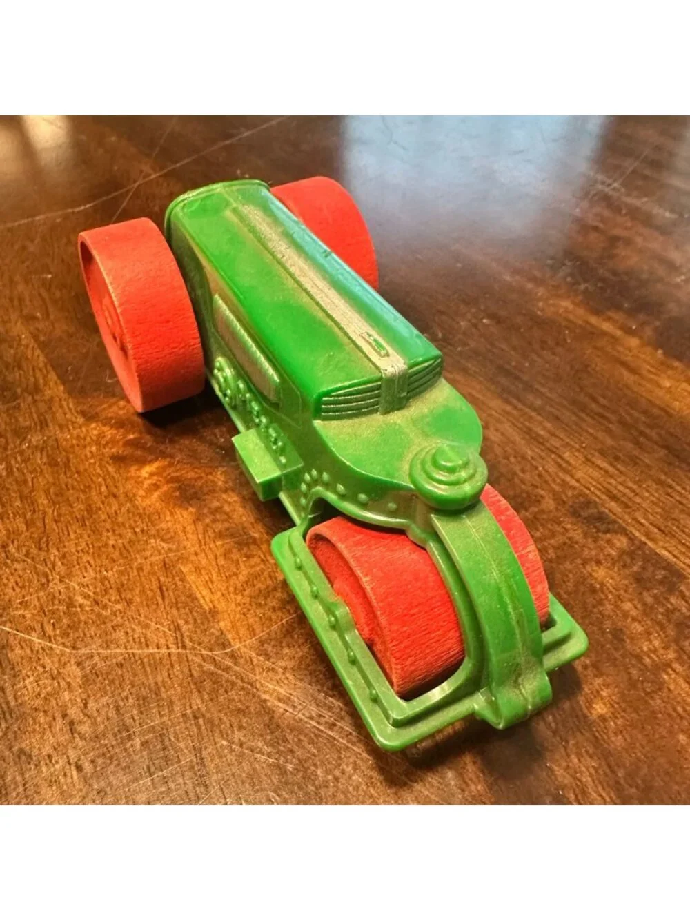 Vintage Hubley Diesel Steam Roller Plastic